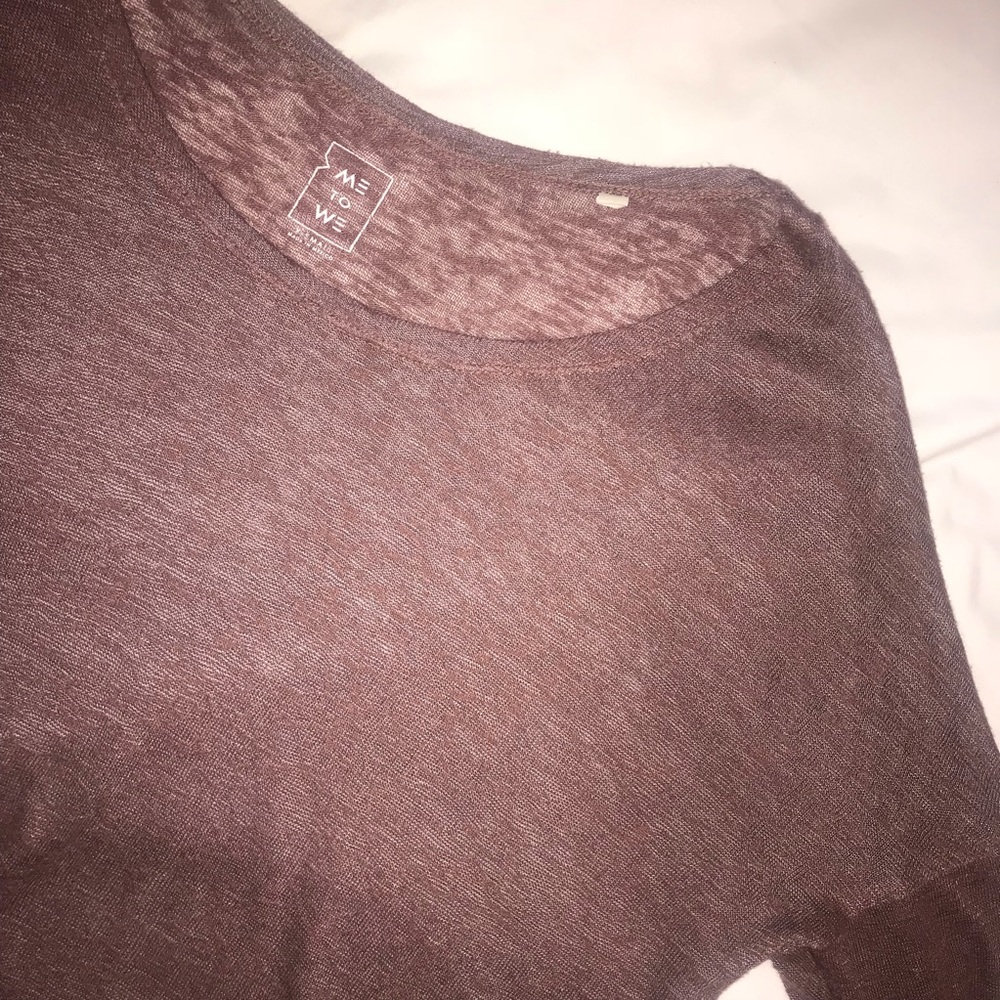 Me To We Cropped Long Sleeve